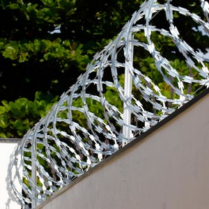 Cerca concertina eletrificada